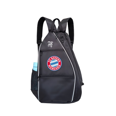 Balo thể thao đựng vợt TROY Pickleball, cầu lông, Tennis, vải bố chống thấm, size 45 x 33 x 18cm