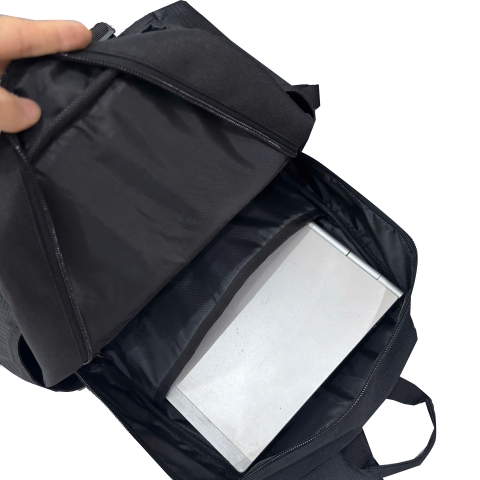 Balo nam nữ TROY VICKY họa tiết DOREMON, chất vải bố trượt nước chống thấm, size 42 x 30cm ngăn đựng laptop chống sốc