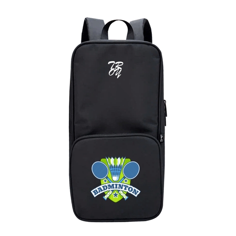 Balo thể thao đựng vợt pickleball, vợt cầu lông TROY TARUS, chất vải bố chống thấm