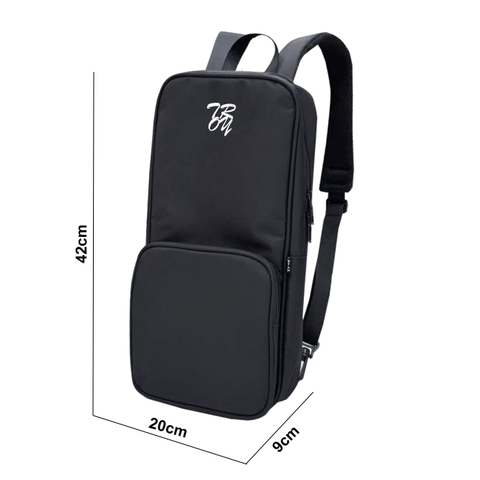 IN TÊN - LOGO THEO YÊU CẦU - Balo thể thao đựng vợt pickleball, vợt cầu lông TROY TARUS, chất vải bố chống thấm