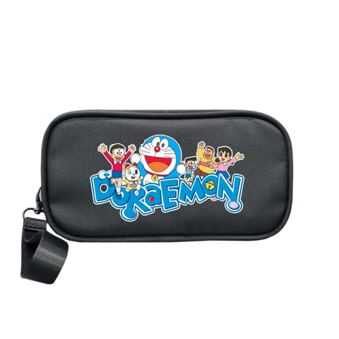 Bóp đựng bút viết VIRGO - HỌA TIẾT size 22cm nhiều ngăn, chất vải bố pvc chống thấm