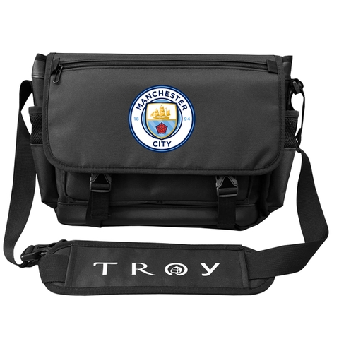 Cặp nam đeo chéo TROY CANCER - ICON chất vải bố pvc chống thấm, size 35 x 27 x 12cm có ngăn đựng laptop