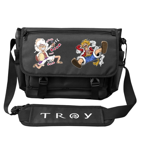 Cặp nam đeo chéo TROY CANCER - ICON chất vải bố pvc chống thấm, size 35 x 27 x 12cm có ngăn đựng laptop