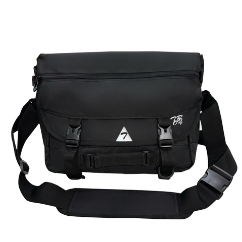 Cặp nam đeo chéo TROY Jupiter phối nắp size 37x30x13cm đựng laptop 14inch, chất vải bố chống thấm