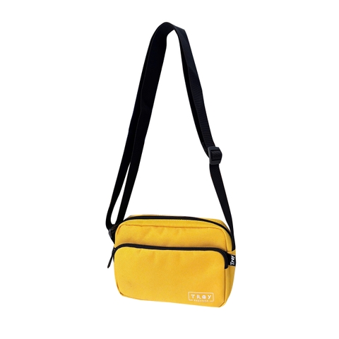 Túi đeo chéo TROY SUNNY BAG đựng điện thoại, phụ kiện nhiều màu size 20x13cm, vải bố trượt nước