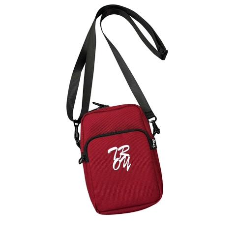 Túi đeo chéo TROY MINI BAG đựng điện thoại, phụ kiện nhiều màu size 17 x 12 x 4cm, vải bố trượt nước