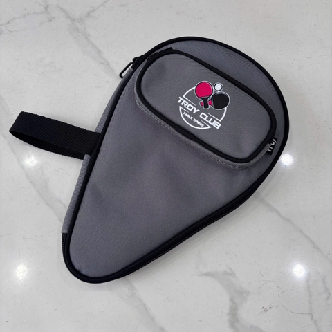 Túi đựng vợt bóng bàn TROY PINPONG vải bố chống thấm