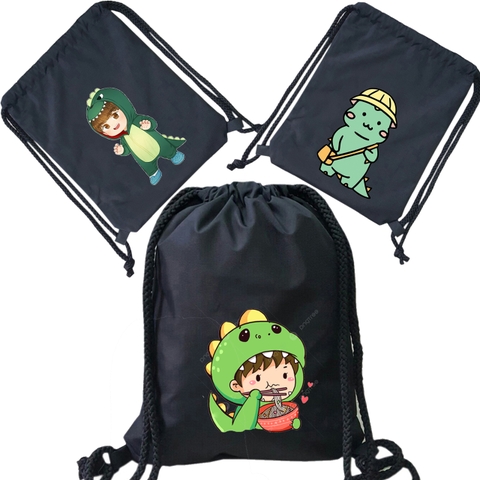 IN TÊN - LOGO THEO YÊU CẦU - Balo dây rút vải dù 1 ngăn