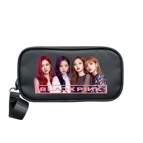 Bóp đựng bút viết VIRGO - HỌA TIẾT size 22cm nhiều ngăn, chất vải bố pvc chống thấm