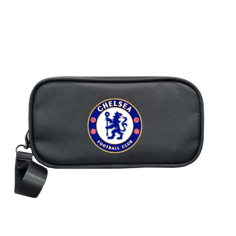 Bóp đựng bút viết, mỹ phẩm, phụ kiện TROY Virgo size 22cm nhiều ngăn, chất vải bố pvc chống thấm