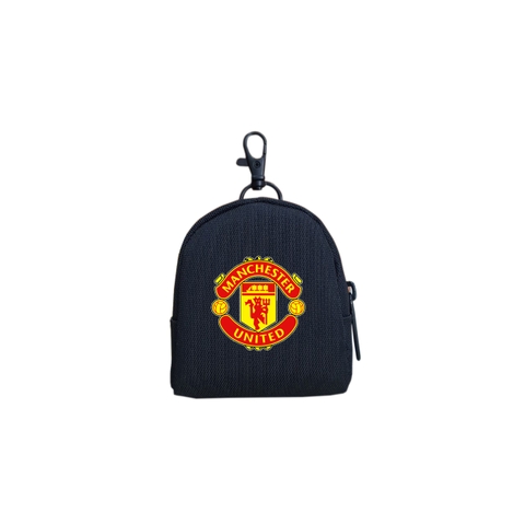 Ví móc khóa TROY OVAL đựng tiền lẻ, phụ kiện tai nghe,. chất vải bố pvc chống thấm, size 9 x 7 x 4cm