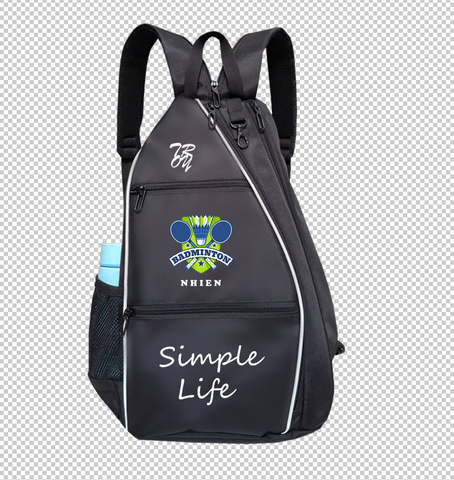 IN TÊN + LOGO THEO YÊU CẦU - Balo thể thao BALOVOT đựng vợt pickleball, cầu lông , vải chống thấm