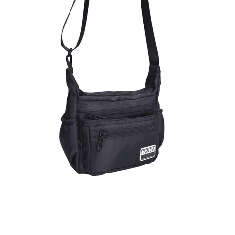 Túi đeo chéo nhiều ngăn TROY SLAY BAG chất vải dù trượt nước, size 21 cm