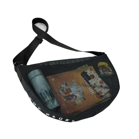 Túi lưới đựng bóng rổ, bóng đá, bóng chuyển TROY túi đeo chéo thể thao tập gym, đi chơi, đi học