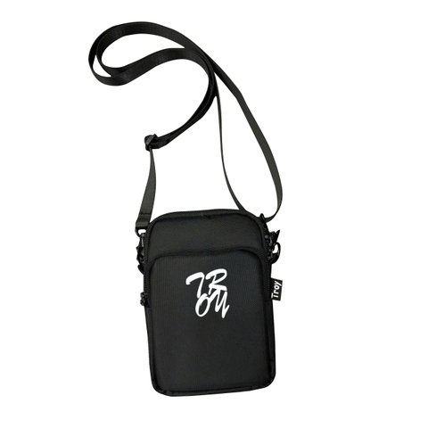 Túi đeo chéo TROY mini bag size 16 x 11cm đựng điện thoại, phụ kiện, chất liệu vải bố pvc chống thấm