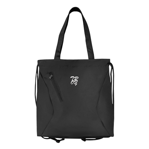 Balo dây rút TROY RLEO có quai xách đeo kiểu túi tote chất vải bố chống thấm, size 39 x 33 x 7cm