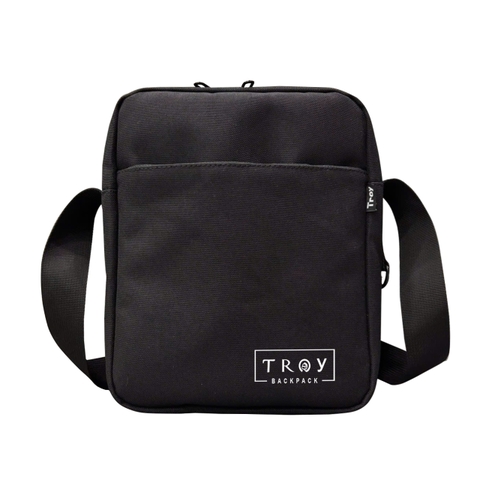 Túi đeo chéo nam nữ TROY SIMPLE kiểu dáng đơn giản nhỏ gọn, chất vải bố pvc chống thấm