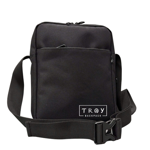 Túi đeo chéo nam nữ TROY SIMPLE kiểu dáng đơn giản nhỏ gọn, chất vải bố pvc chống thấm