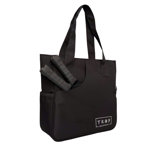 Túi tote đựng vợt pickleball TROY TOTE-PCK vải bố pvc trượt nước, size lớn 37 x 36 x 13cm