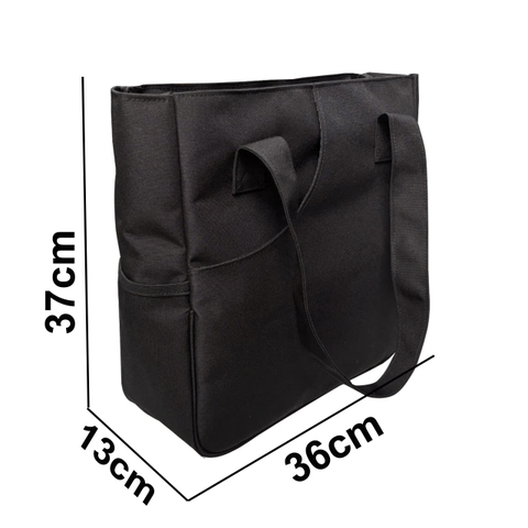 Túi tote đựng vợt pickleball TROY TOTE-PCK vải bố pvc trượt nước, size lớn 37 x 36 x 13cm