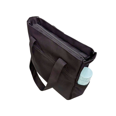 Túi tote TROY TOTE-PCK họa tiết khủng long dễ thương, vải bố canvas trượt nước, size lớn 37cm