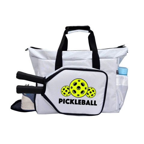 Túi trống thể thao đựng vợt pickleball TROY TETHYS, ngăn đựng giày và ngăn riêng đựng vợt, size lớn