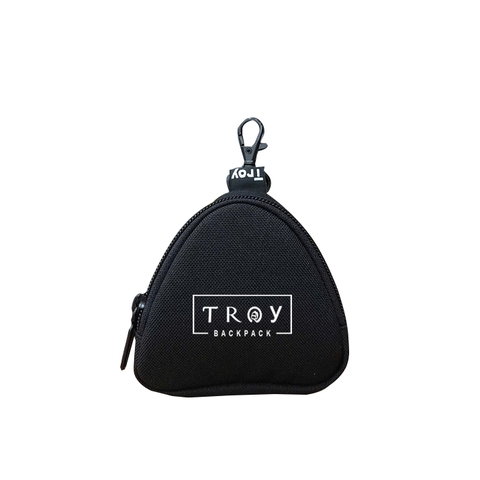 Ví móc khóa, ví mini đựng tiền TROY REC đựng thẻ, phụ kiện,.. [ kèm dây đeo ], size 11 x 10 x 3cm