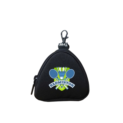 Ví móc khóa, ví mini đựng tiền TROY REC đựng thẻ, phụ kiện,.. [ kèm dây đeo ], size 11 x 10 x 3cm