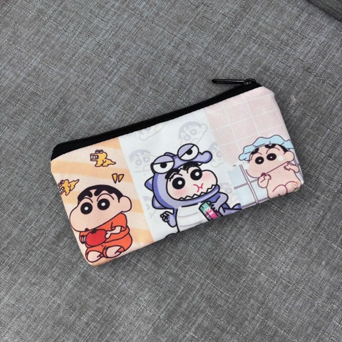 Bóp đựng bút viết dẹp TROY FB họa tiết câu lạc bộ bóng đá size 22 x 10cm, chất liệu vải bố