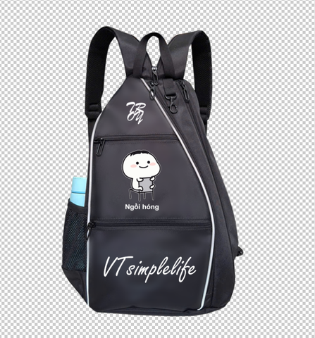 IN TÊN + LOGO THEO YÊU CẦU - Balo thể thao BALOVOT đựng vợt pickleball, cầu lông , vải chống thấm