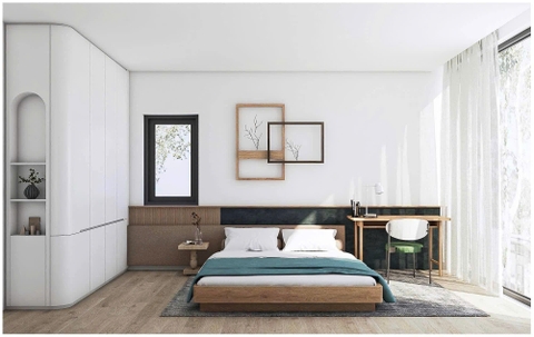 Mẫu nhà 02 tầng hiện đại 5x20m