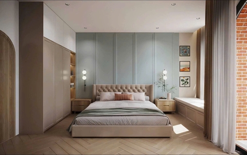 Mẫu nhà 02 tầng hiện đại 5x25m