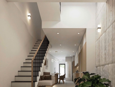 Mẫu nhà 03 tầng hiện đại 5x12m