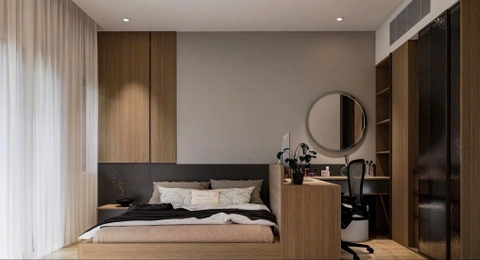 Mẫu nhà 03 tầng hiện đại 5x12m