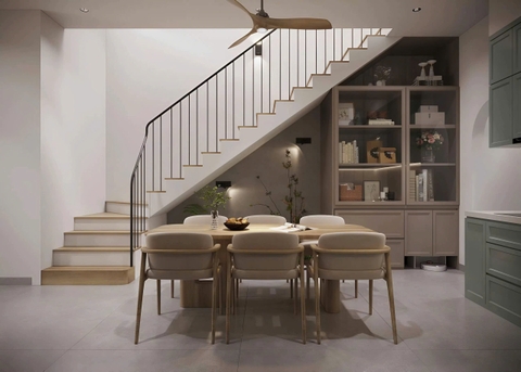 Mẫu nhà 02 tầng hiện đại 5x25m