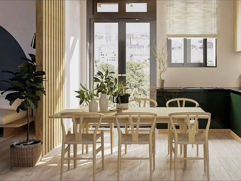 Mẫu nhà cấp 4 hiện đại 4.5x10m