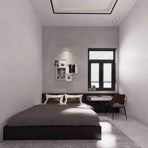 Mẫu nhà cấp 4 hiện đại 6,5x15m