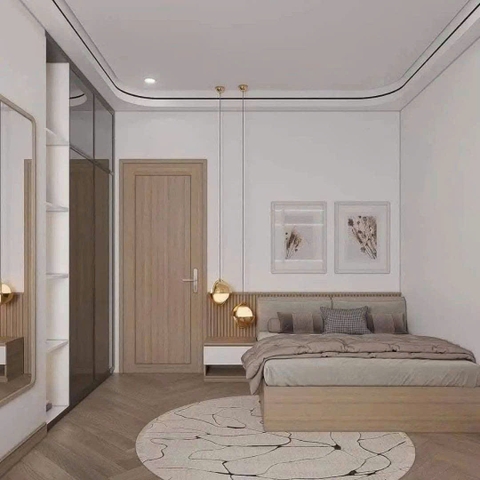 Mẫu nhà cấp 4 hiện đại 5x18m