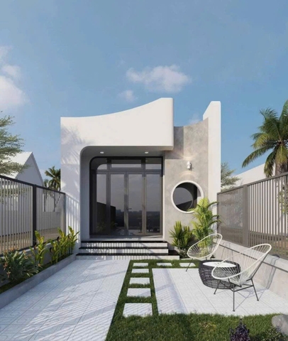 Mẫu nhà cấp 4 hiện đại 5x18m