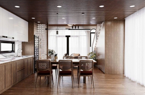 Mẫu nhà cấp 4 hiện đại 5x10m