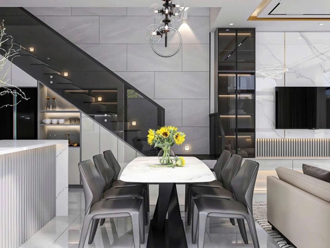 Mẫu nhà 02 tầng hiện đại 5x18m