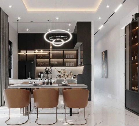 Mẫu nhà cấp 4 hiện đại mái thái 9x20m