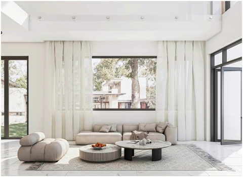 Mẫu nhà 02 tầng hiện đại 5x20m