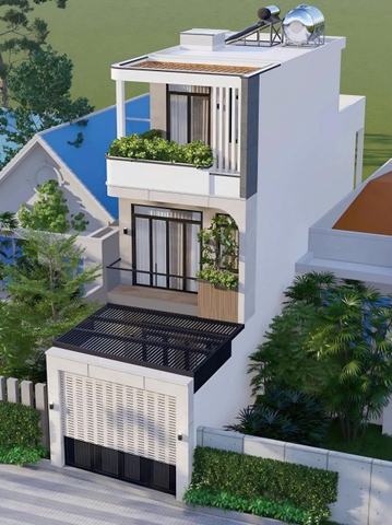 Mẫu nhà 03 tầng hiện đại 5x20m
