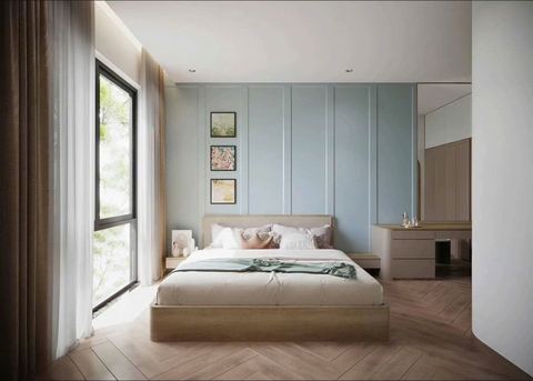 Mẫu nhà 02 tầng hiện đại 5x25m