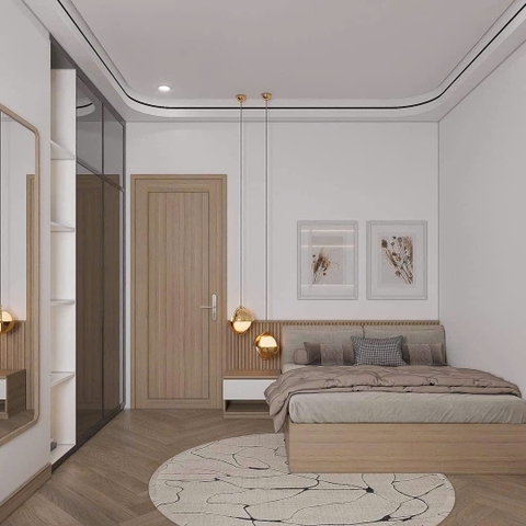 Mẫu nhà cấp 4 hiện đại 5x18m