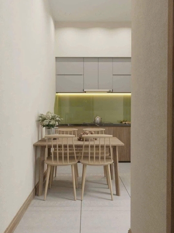 Mẫu nhà cấp 4 hiện đại 4x12m