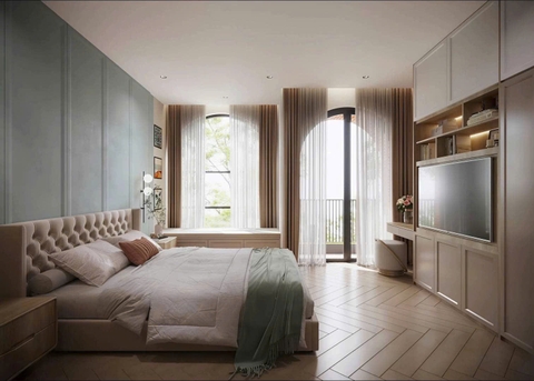 Mẫu nhà 02 tầng hiện đại 5x25m