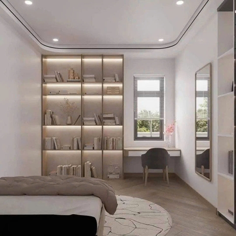 Mẫu nhà cấp 4 hiện đại 5x18m