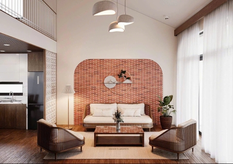 Mẫu nhà cấp 4 hiện đại 5x10m